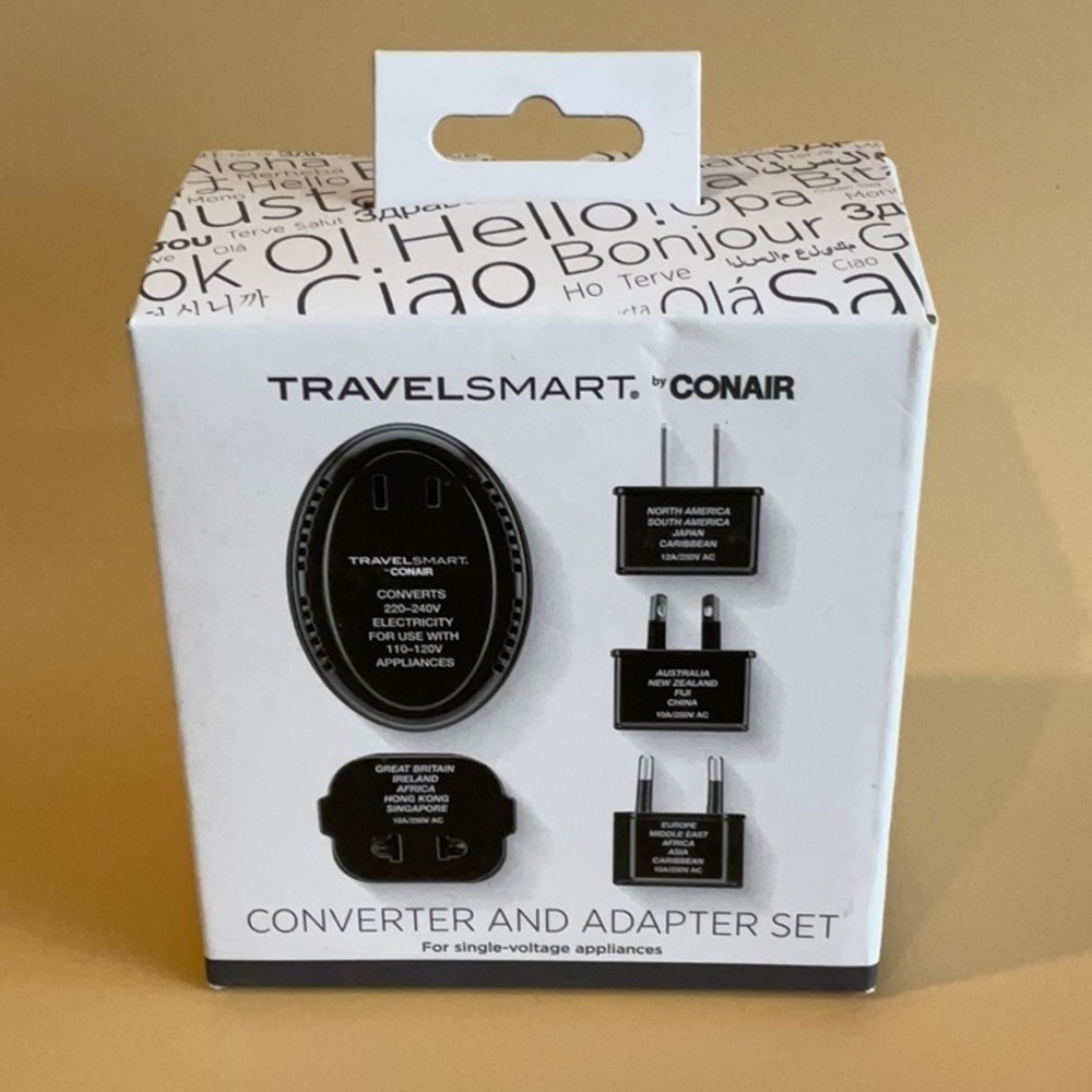 Travel Converter and adapter set Conair TS702TR